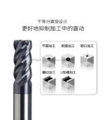 淬火钢专用钨钢铣刀 - 图片 3